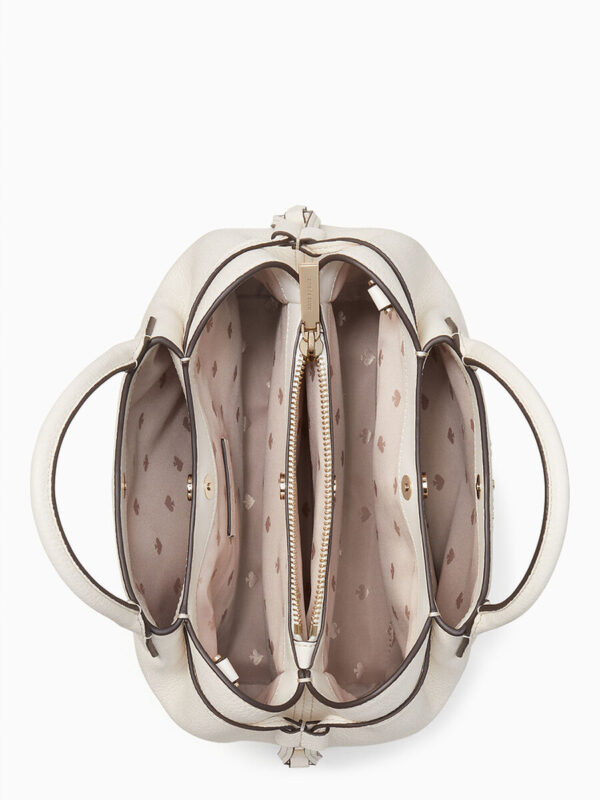 [Pre Order]- Kate Spade Dumpling Small Satchel (Parchment) - Image 3