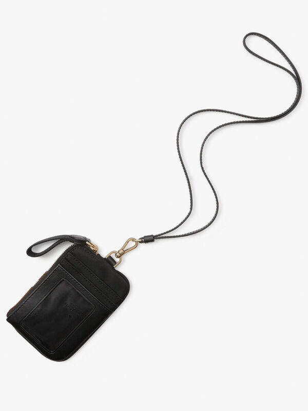 [Pre Order]- Kate Spade Chelsea KSNYL Card Case Lanyard (Black) - Image 2