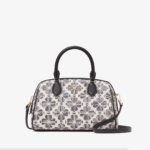Kate Spade Spade Flower Small Dolly Duffle (Black Multi)