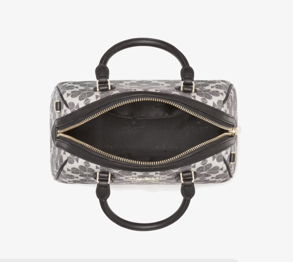 Kate Spade Spade Flower Small Dolly Duffle (Black Multi) - Image 5