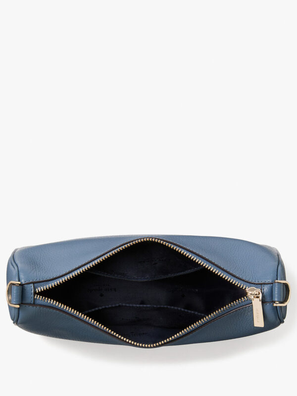 [Pre Order]- Kate Spade Emma Pebbled Leather Medium Shoulder Bag(Bluestone) - Image 4