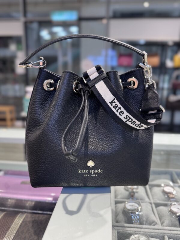 Kate Spade Emma Small Bucket Bag (Black) - Image 6