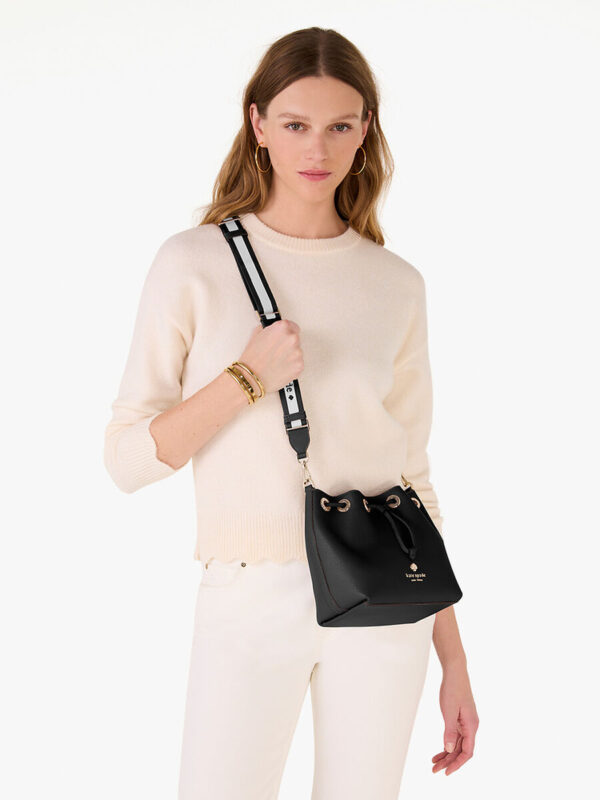 Kate Spade Emma Small Bucket Bag (Black) - Image 3