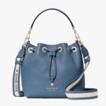 Kate Spade Emma Small Bucket Bag (Bluestone)