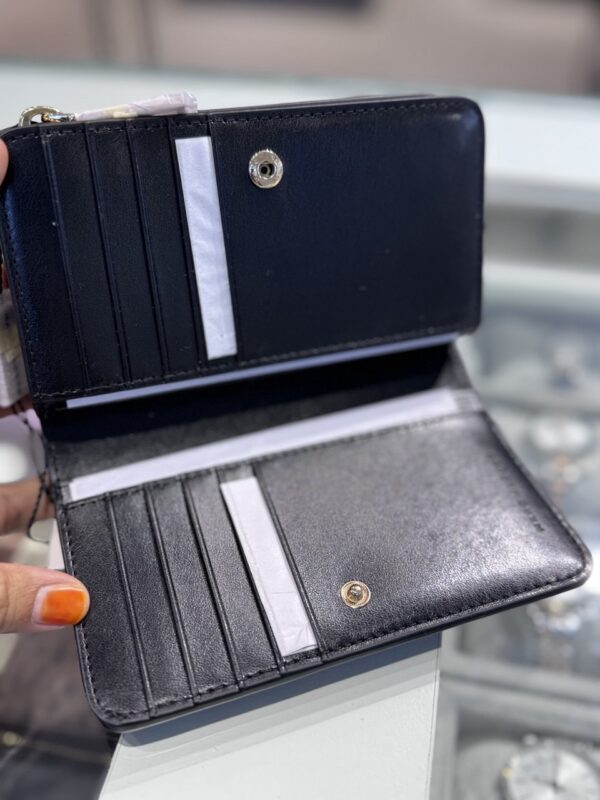 Marc Jacobs Medium Bifold Wallet (Black) - Image 3