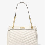 Michael Kors Whitney Medium Quilted Tote Bag (Cream)