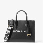 Michael Kors Mirella Small Pebbled Leather Crossbody Bag (Black)
