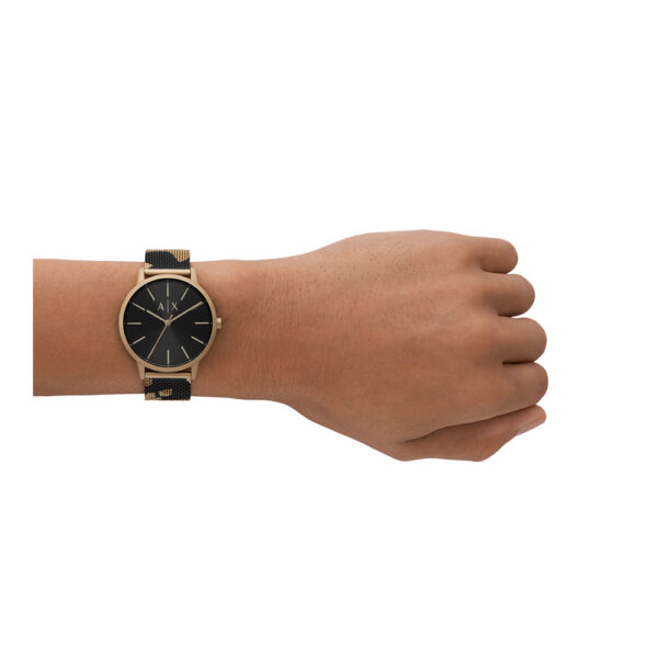 Armani Exchange Men's Black Analog Stainless Steel Watch AX2754 (Black) - Image 2