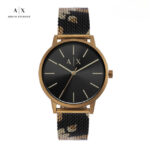 Armani Exchange Men's Black Analog Stainless Steel Watch AX2754 (Black)