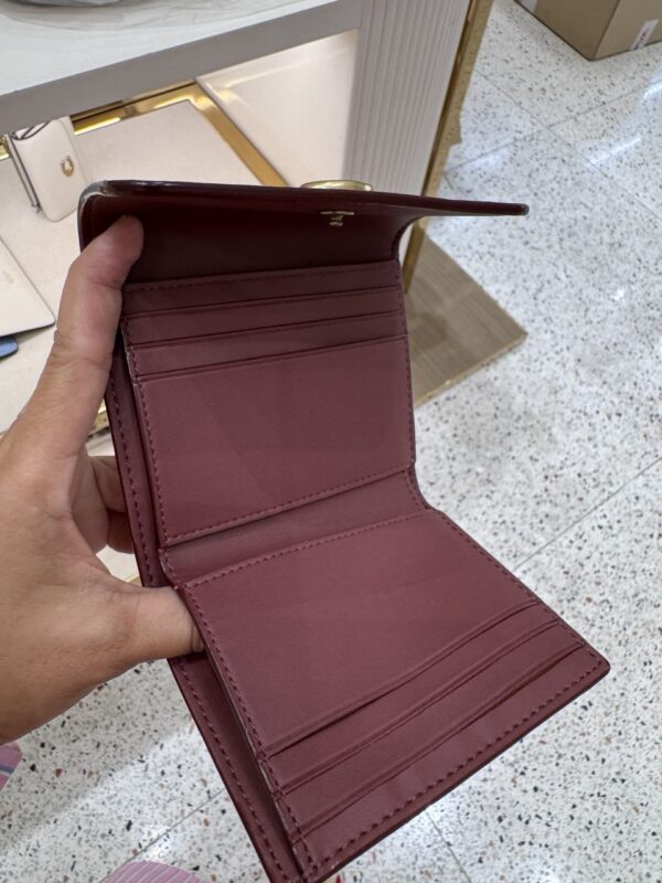 Coach Wyn Small Wallet In Colorblock Signature Canvas (Tan) Boutique Collection - Image 2
