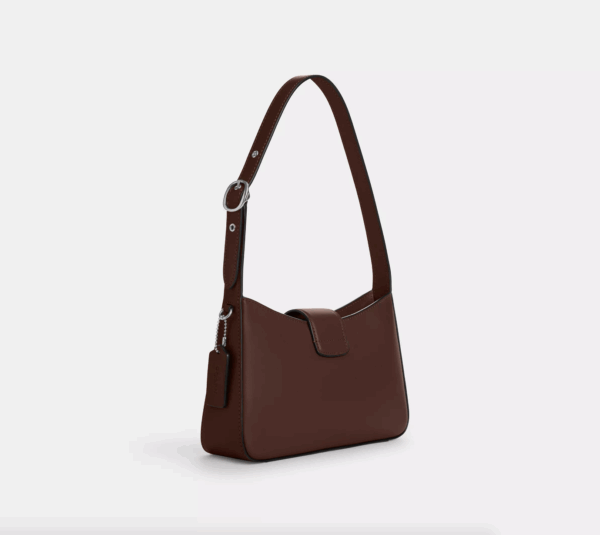 Coach Eliza Shoulder Bag With Zipper Closure (Maple) - Image 4
