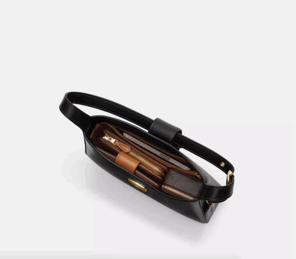 Coach Eliza Shoulder Bag With Zipper Closure (Maple) - Image 3