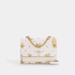 [Pre Order]-Coach Klare Crossbody Bag With Spring Blossom Print (Chalk)