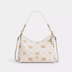 Coach Laurel Shoulder Bag With Floral Print (Chalk Multi)