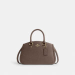 Coach Savannah Small Carryall Bag(Dark Stone)