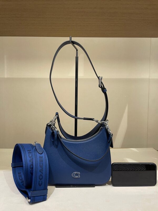 [Pre Order]-Coach Hobo Crossbody (Deep Blue) Boutique Collection - Image 6