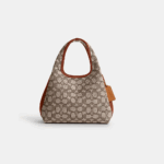 Coach Lana Shoulder Bag 23 in Signature Jacquard (Cocoa Burnished)-Boutique Collection