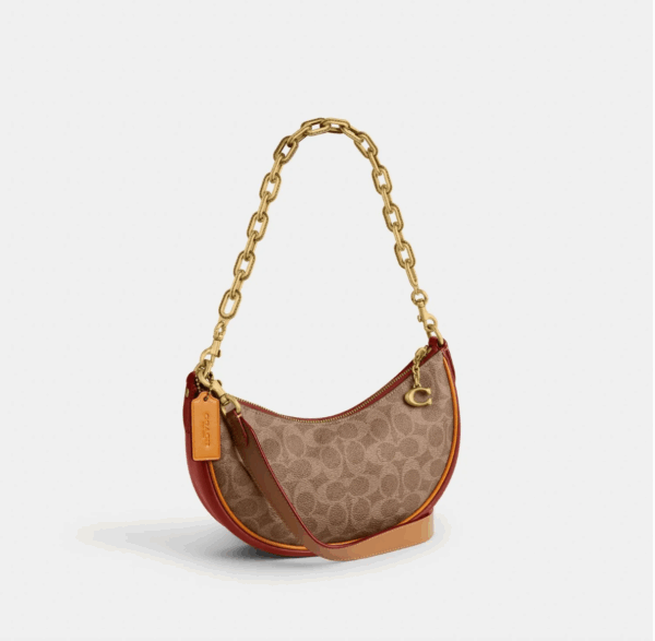 [Pre Order]-Coach Mira Shoulder Bag In Signature Canvas (Tan) Boutique Collection - Image 6