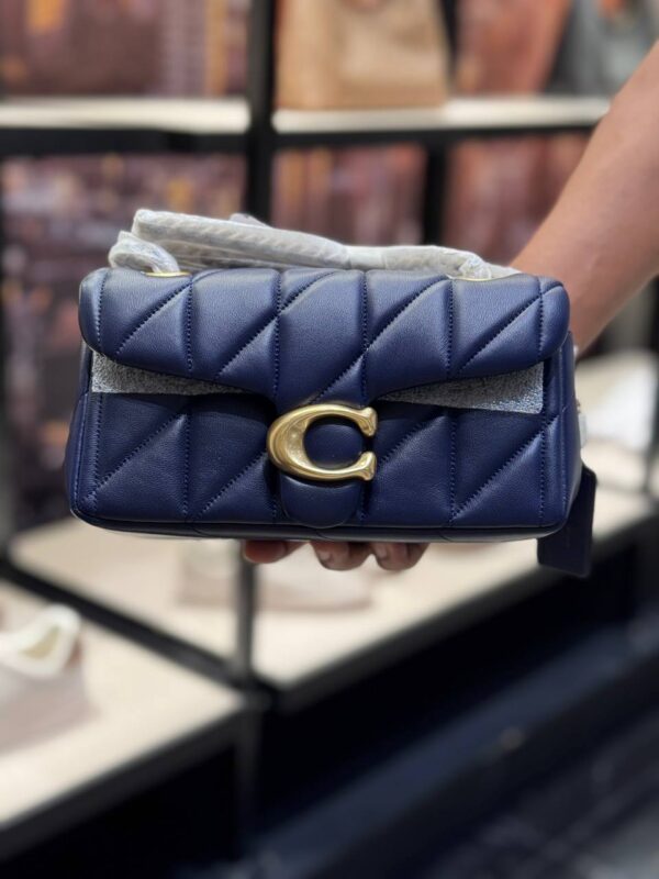Coach Tabby Shoulder Bag 20 With Pillow Quilting (Dark Navy) Boutique Collection - Image 2