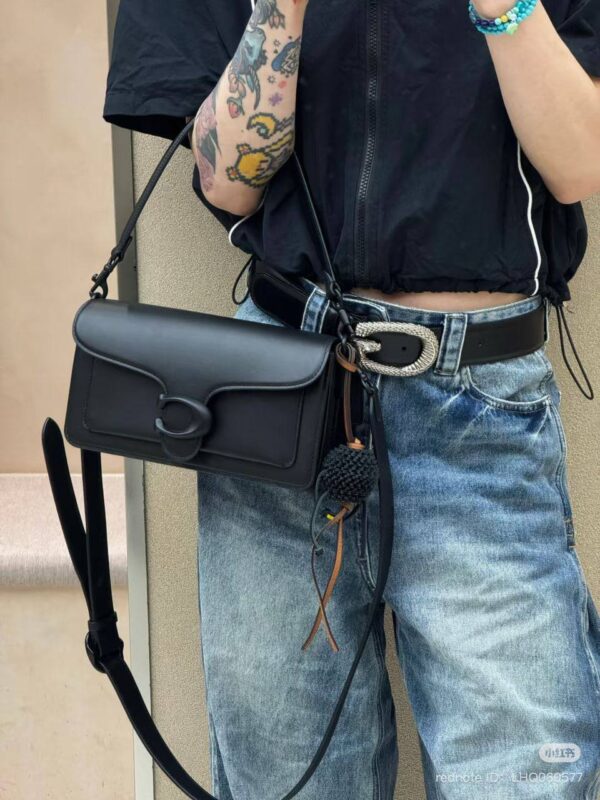 Coach Tabby Shoulder 26 (Black) Boutique Collection - Image 5
