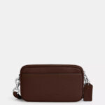 Coach Jayden Crossbody Bag in Refined pebble leather and smooth calf leather (Maple)