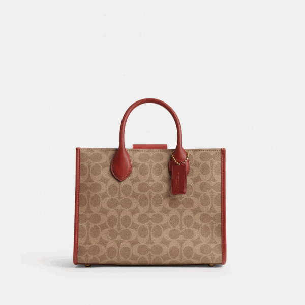 Coach Ace Tote 26 In Signature Canvas (Tan)-Boutique Collection