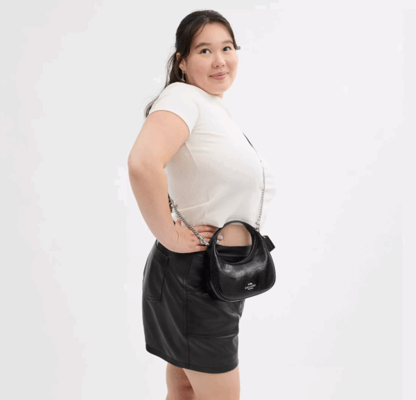 Coach Carmen Mini Crossbody Bag (Black) - Image 5