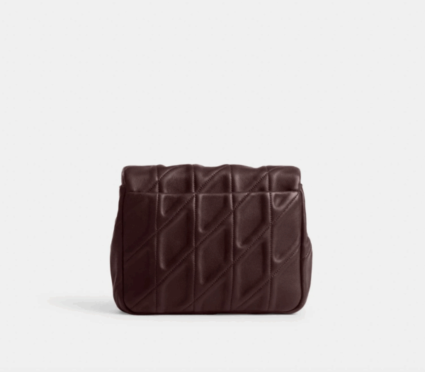 Coach Times Square Tabby Shoulder Bag 17 With Quilting (Merlot) Boutique Collection - Image 7