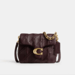 Coach Times Square Tabby Shoulder Bag 17 With Quilting (Merlot) Boutique Collection