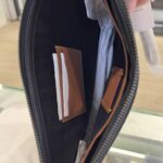 Coach Charter Pouch Signature Canvas (Charcoal) – Boutique Collection