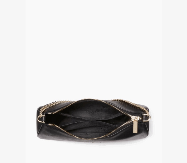Kate Spade Madison Convertible Medium Crossbody Bag (Black) - Image 4