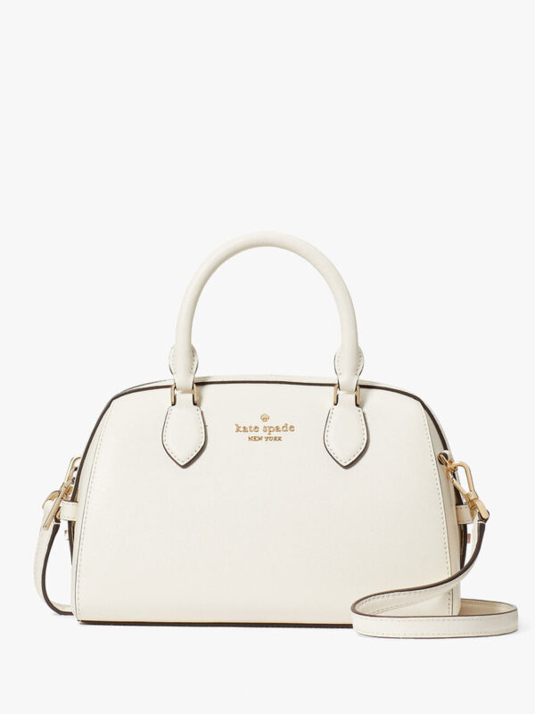 [Pre Order]-Kate Spade Madison Saffiano Leather Duffle Crossbody (Parchment)