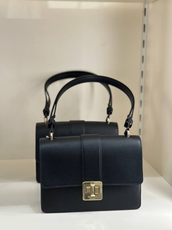 Kate Spade Phoebe Turnlock Flap Shoulder Bag (Black) - Image 2