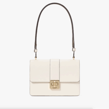 Kate Spade Phoebe Turnlock Flap Shoulder Bag (Meringue)