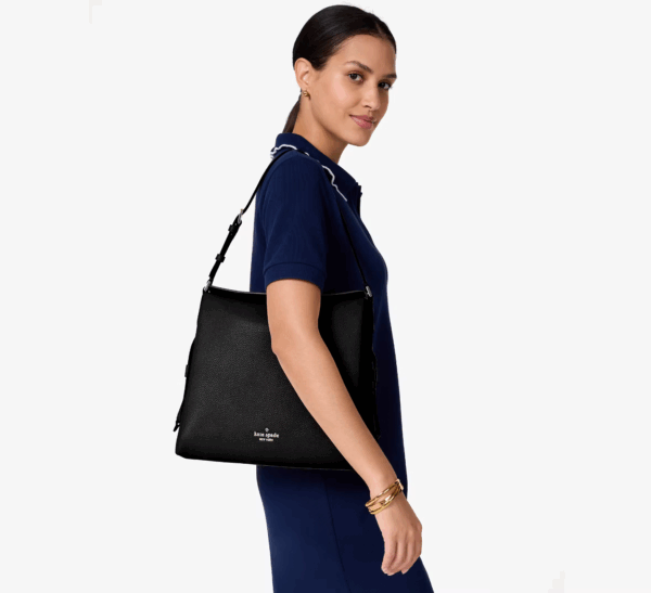 Kate Spade Dumpling Large Shoulder Bag (Black) - Image 2