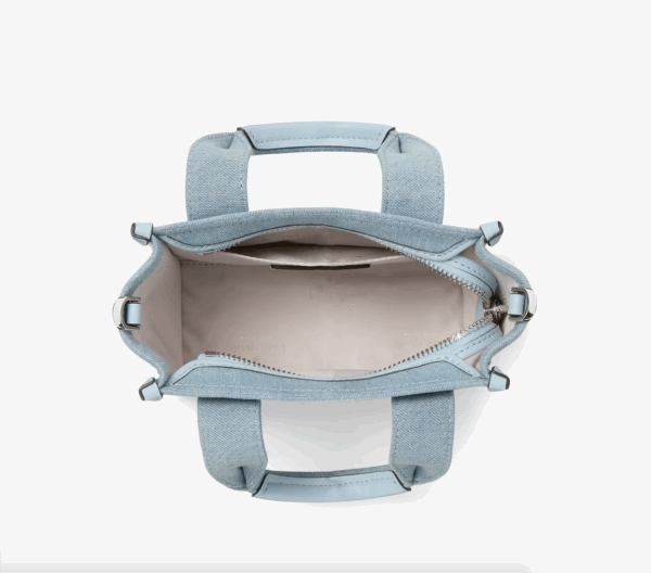 [Pre Order]-Kate Spade Kip Denim Mini Tote (Blue Multi) - Image 2