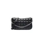 Michael Kors Carmela Quilted Crossbody (Black)