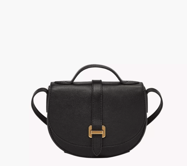 Fossil Emery Small Crossbody (Black)
