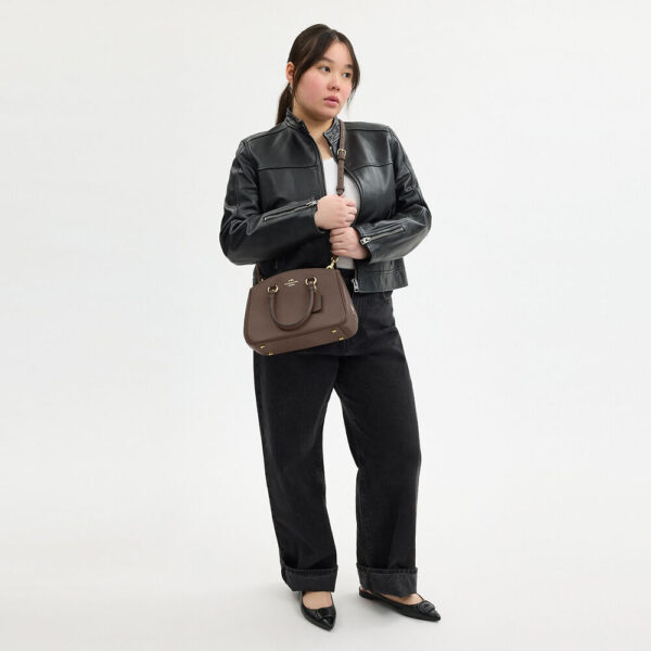Coach Savannah Small Carryall Bag(Dark Stone) - Image 2