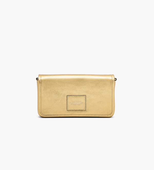 [Pre Order]-Marc Jacobd The Metallic Leather Chain Mini Bag (Gold) - Image 3
