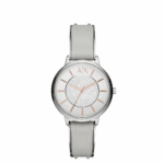 Armani Exchange Dress Quartz Leather Strap Women Watch (AX5301)