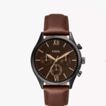 Fossil Fenmore Multifunction Brown Leather Men Watch (BQM2453)