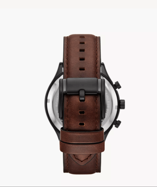 Fossil Fenmore Multifunction Brown Leather Men Watch (BQM2453) - Image 2