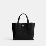 Coach Willow Tote 24 (Black) - Boutique Collection