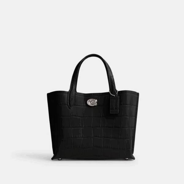 Coach Willow Tote 24 (Black)-Boutique Collection
