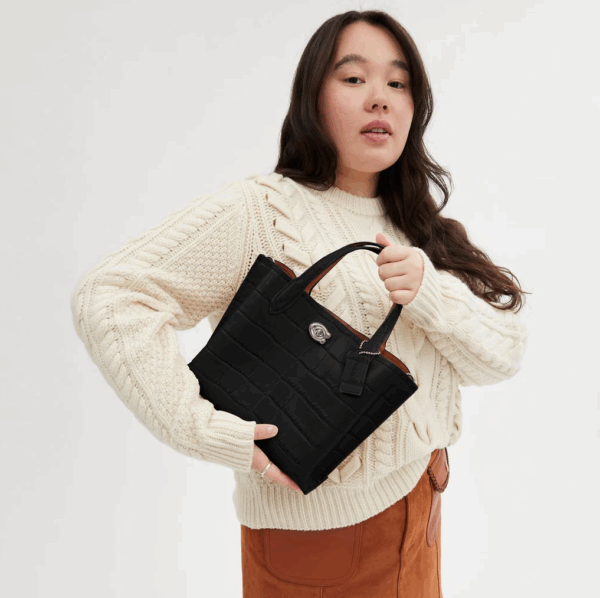 Coach Willow Tote 24 (Black)-Boutique Collection - Image 2