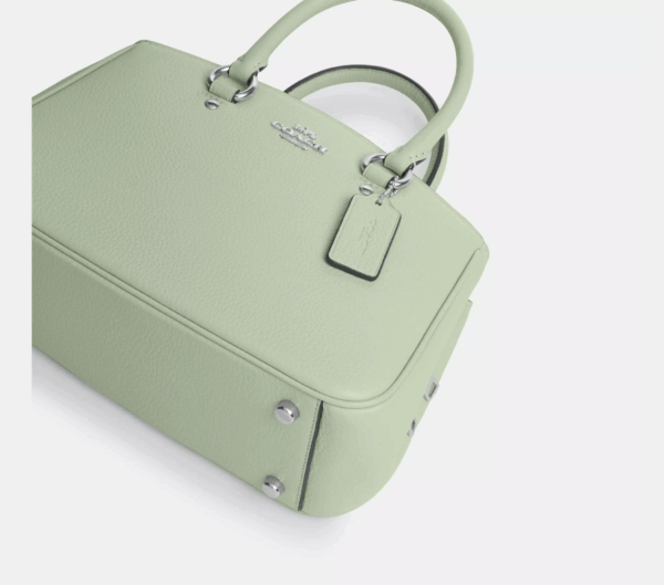 [Pre Order]-Coach Savannah Small Carryall Bag (Pistachio) - Image 7