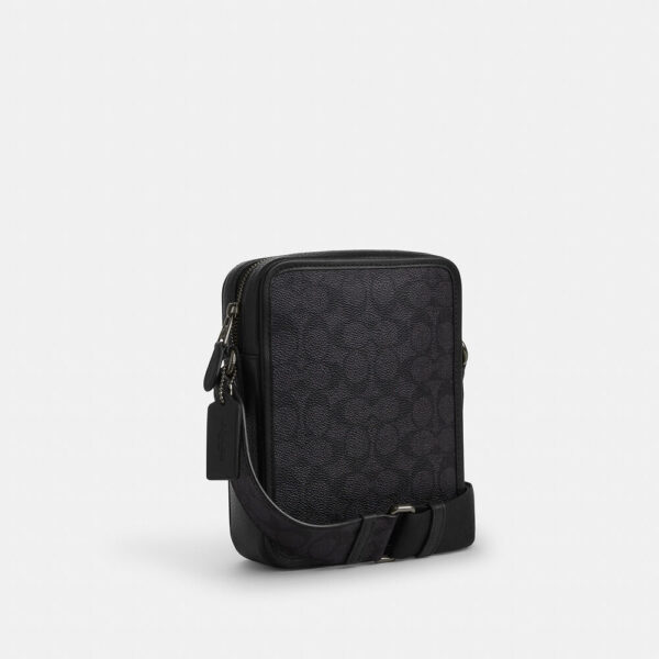 [Pre Order]-Coach Sullivan Crossbody Bag In Signature Canvas With Patches (Charcoal Multi) - Image 4
