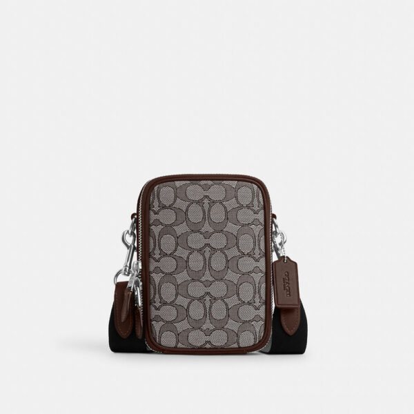 Coach Stanton Crossbody In Signature Jacquard (Maple)