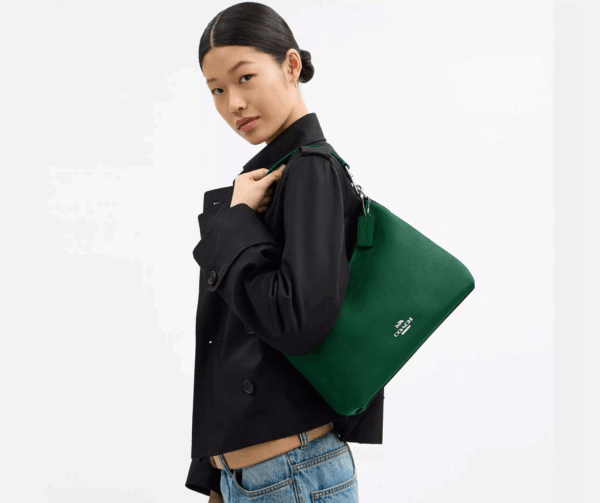 [Pre Order]-Coach Laurel Shoulder Bag (Shamrock) - Image 2